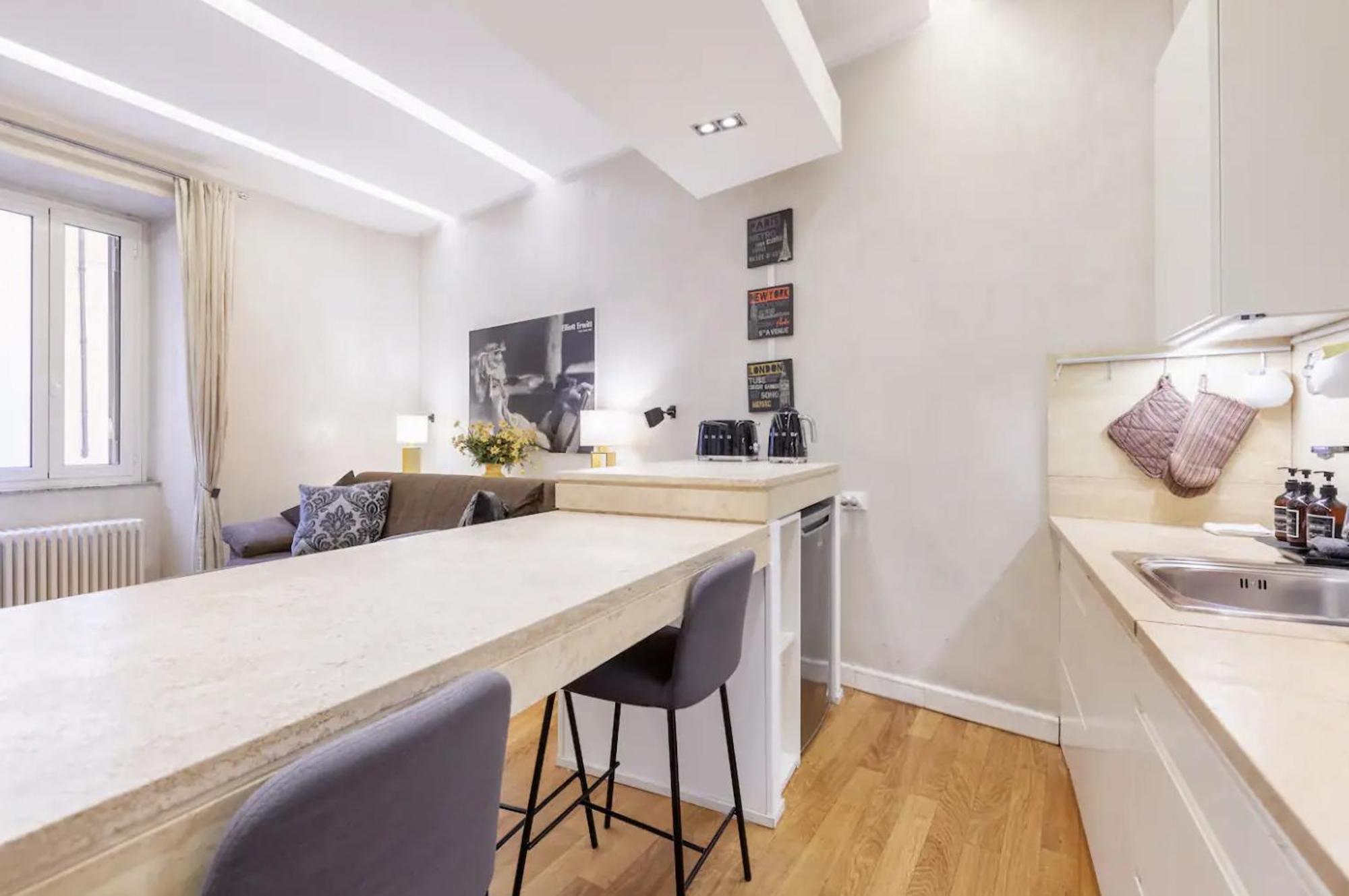 רומא Campo Dei Fiori Modern Apartment With Terrace מראה חיצוני תמונה