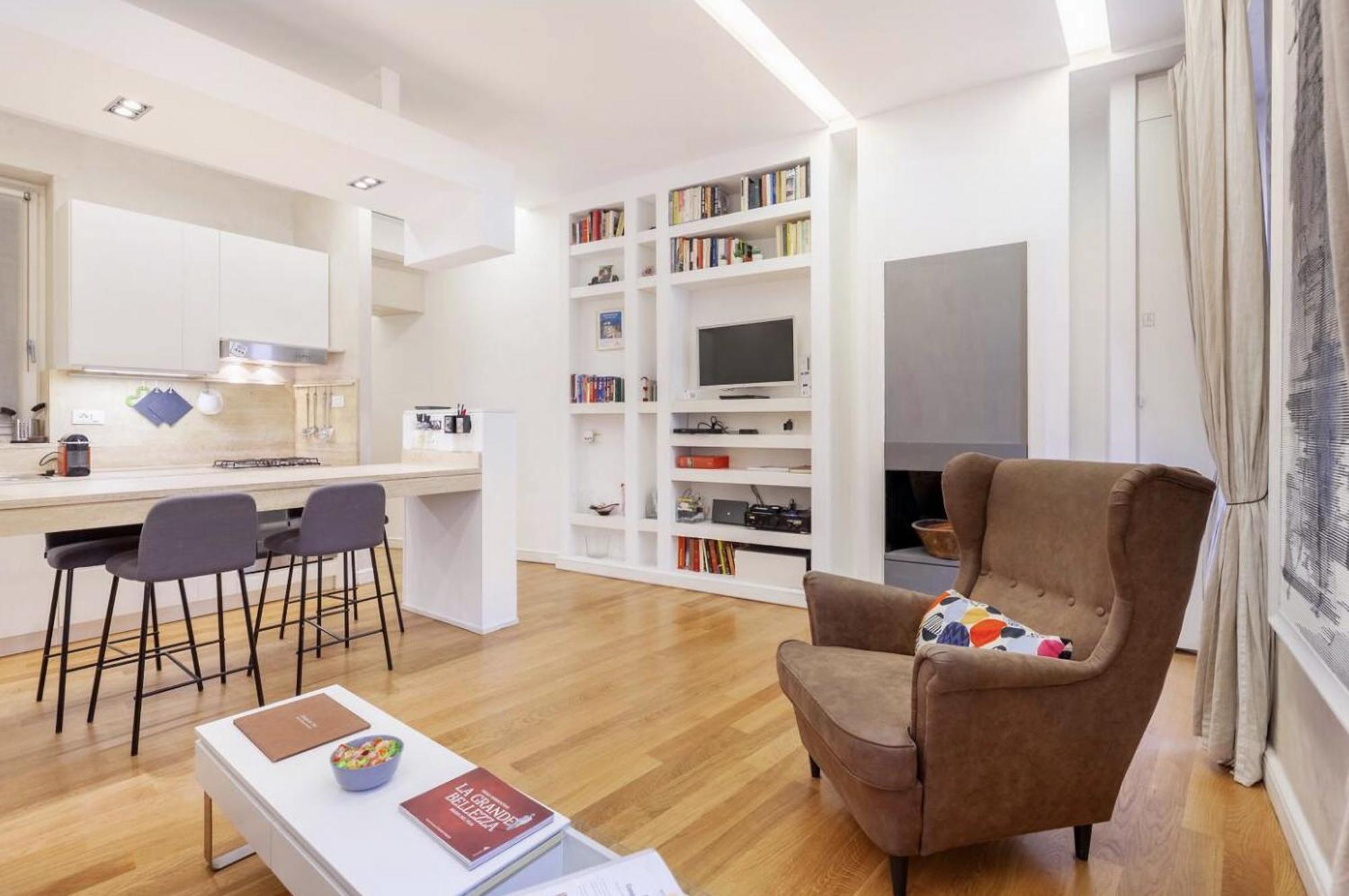 רומא Campo Dei Fiori Modern Apartment With Terrace מראה חיצוני תמונה